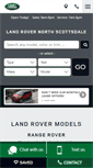 Mobile Screenshot of landrovernorthscottsdale.com